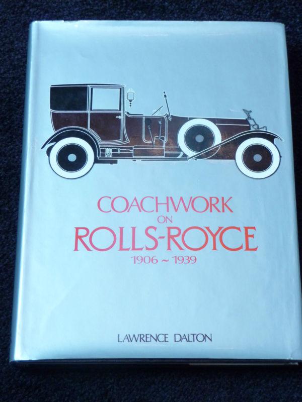 Coachwork on rolls royce