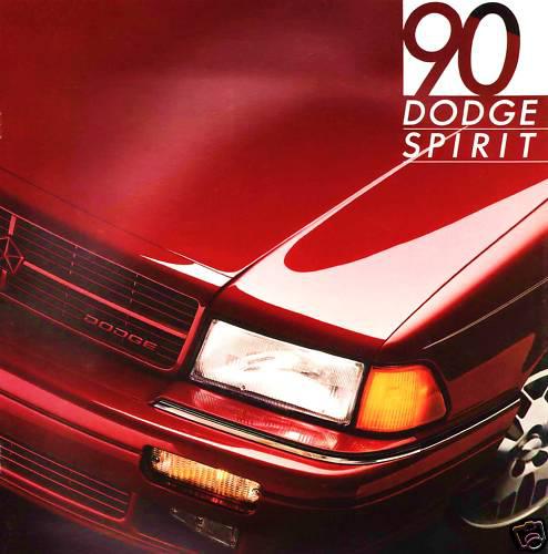 1990 dodge spirit brochure-spirit le-spirit es turbo