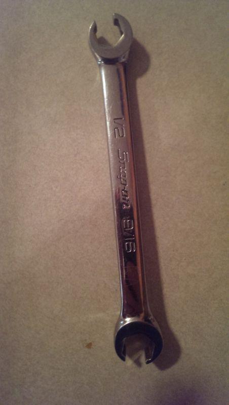 Snap on tools 1/2" & 9/16" double end flare nut wrench rxfs1618b