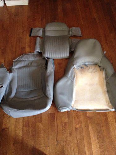 97-04 corvette c5 light gray oem sport seat cover 