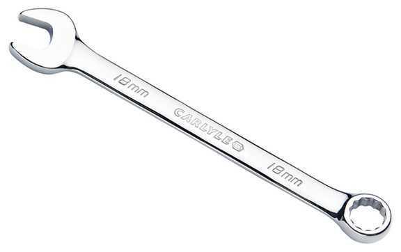 Carlyle hand tools cht cwfp118m - wrench, combination metric; 18 mm; 12; full...