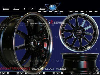 17" evoke xt wheels/rim 4 lug black 4x100-114.3 bp