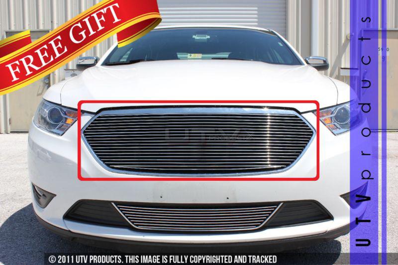 2013 ford taurus upper 1pc chrome billet grille kit limited sho sel custom 13 