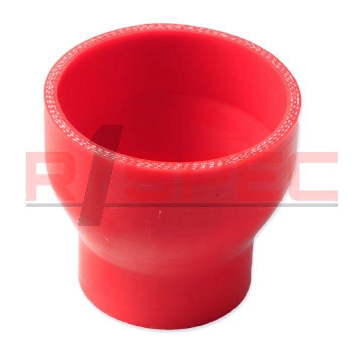 Universal red 2.0'' to 3.0'' 3-ply reducer silicone hose coupler 51mm to 76mm rd