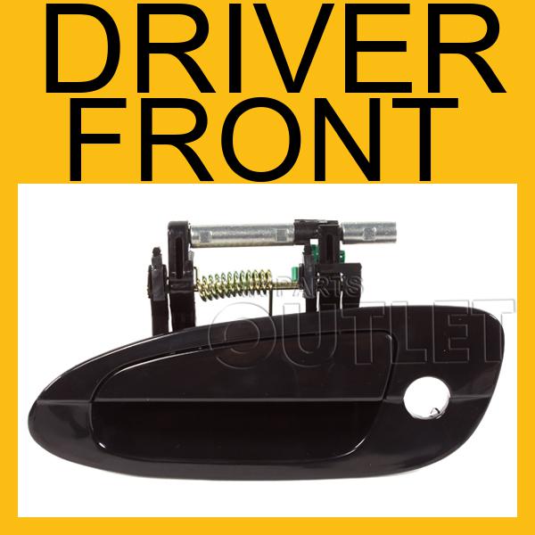 2002-2006 nissan altima s driver front door outside handle ni1310123 black left