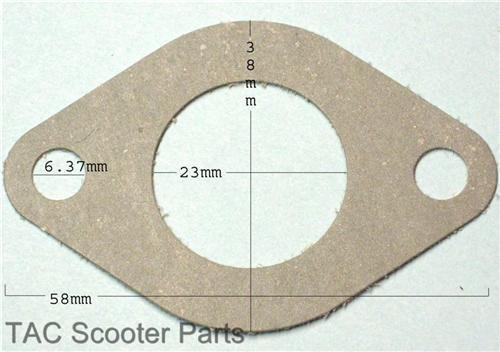 Gy6 scooter 125cc 150cc intake manifold gasket ga01