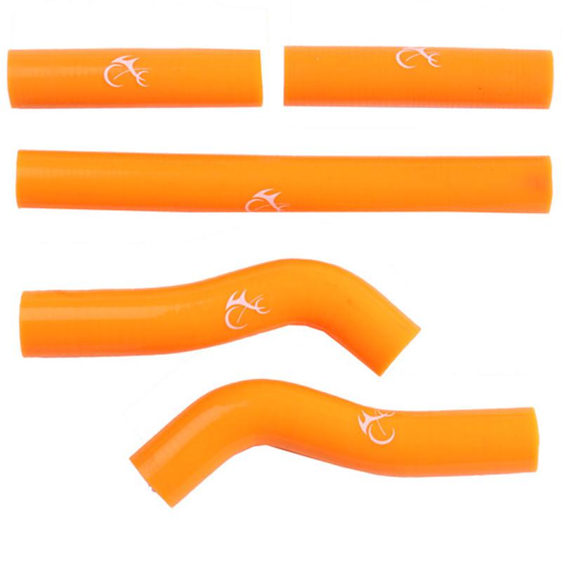 For ktm 250sxf 250 sxf silicone orange radiator hose kit 2006