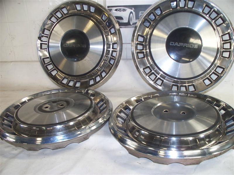 80 caprice wheel center cap hub cover set of 4 complete