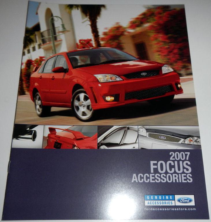 2007 ford focus accessories brochure