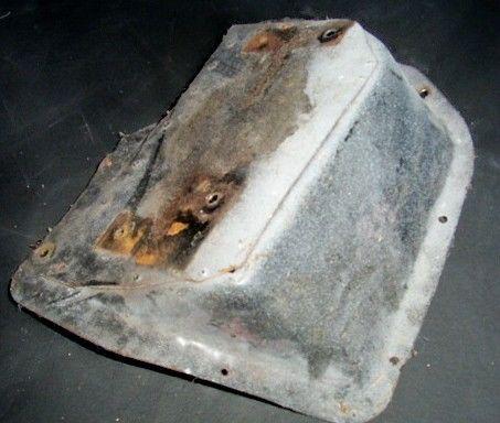 Manual shifter porch mounting plate housing used