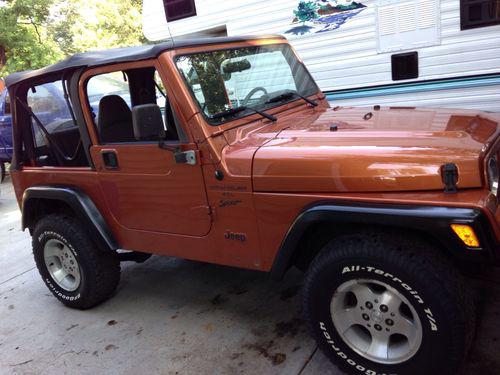 2001 jeep wrangler