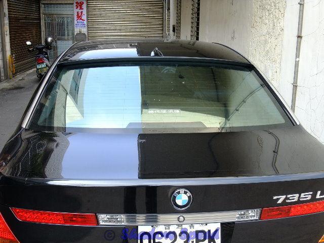 Painted bmw e65 7-series sedan rear wing roof spoiler new 2002 ~ 2008 new brs ☢