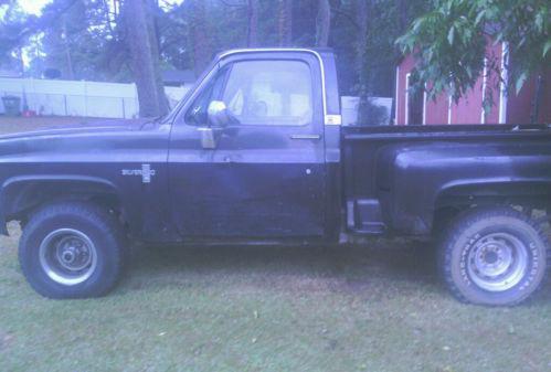 1984 chevrolet silverado 4x4 350 engine, wheel hub locks 