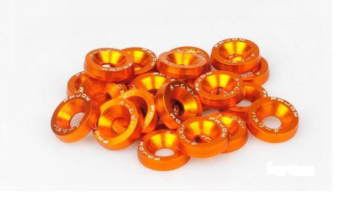 Password:jdm [5 pair] dress-up washers 6mx20 bolts [orange] civic