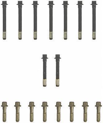 Fel-pro es72856 cylinder head bolts hex head chevy small block 1-head kit