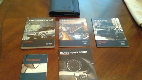 Owner&#039;s manual for 2011 range rover land rover sport