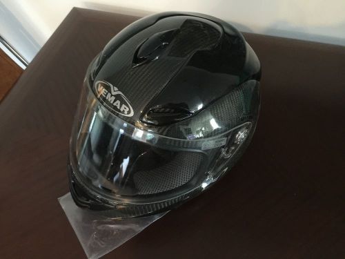 Vemar diadem space limited edition motorcycle helmet - carbon fiber - size m-57