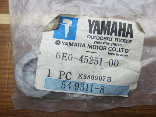 Yamaha 6e0-45251-00 lower unit zinc anode new