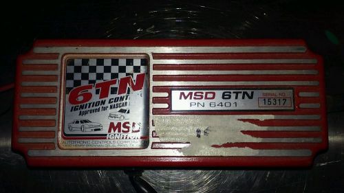 Nascar lmsc dirt late model msd 6tn ignition box