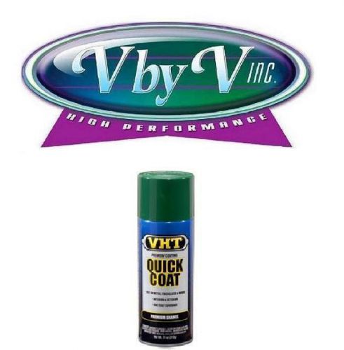 Vht paint quick coat, polyurethane, enamel, flat, forest green, 11 oz.spray each