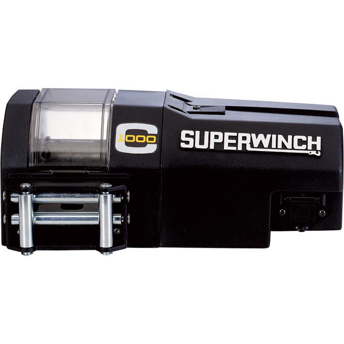 Superwinch 12v dc electric crane winch-1000-lb cap #3002