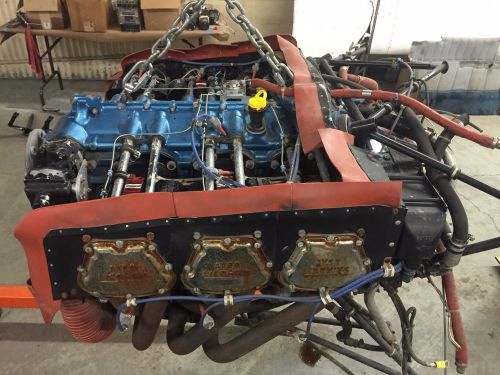 Lycoming io-540 k1g5d 82.45hrs smoh chromed aircraft engine piper lance 300hp