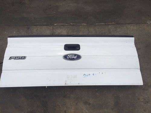 2010 2011 2012 ford f150 rear tailgate base model white