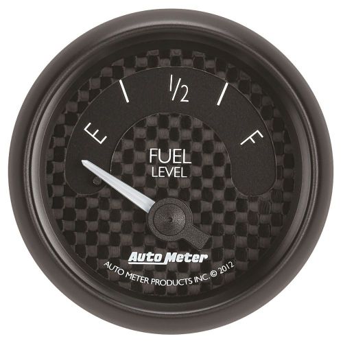 Auto meter 8014 gt series; electric fuel level gauge