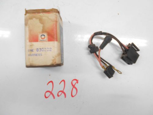 Nos delco gm 1978 distributor harness chevy 151 301 400 830282