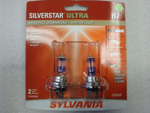 Sylvania silverstar ultra h7 su/2 bulb (2 bulbs) sealed 356193