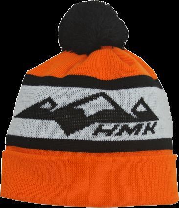 Hmk pom beanie hat  orange