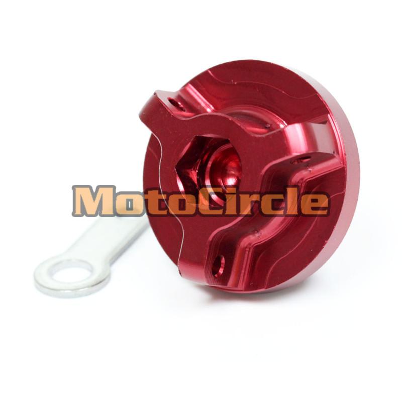 Red cnc oil filler cap plug fazer 8 600 1000 yzf r1 r6 fz6 fz1 fz8 fzs