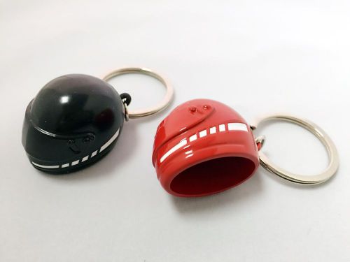 Motorcycle helmet key chain