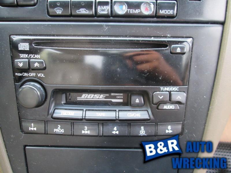 Radio/stereo for 99 nissan maxima ~ recvr am-fm-stereo-cass-cd w/bose