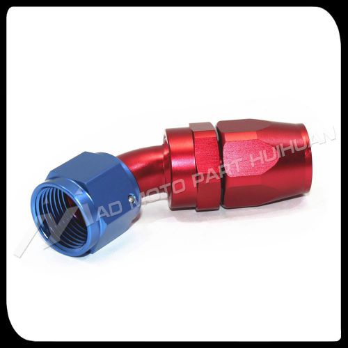 An-10 7/8 x 14 unf fittings adaptor swivel hose end 45 degree bend hose ends