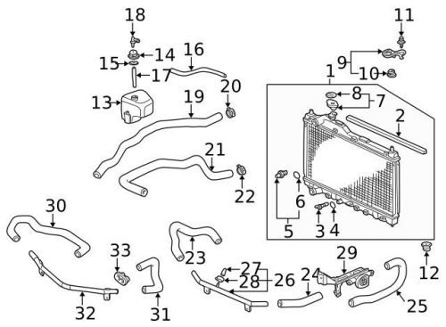 Genuine 2006-2009 honda s2000 temp sensor 37870-raa-a01