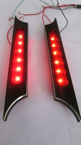 Bagger harley touring road king softail light led taillight saddlebags fender