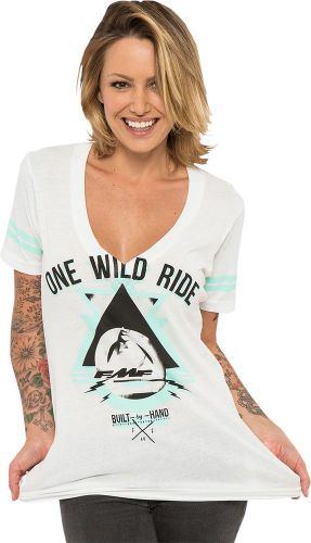 Fmf apparel f454518102whtl tee wm full ride wht l