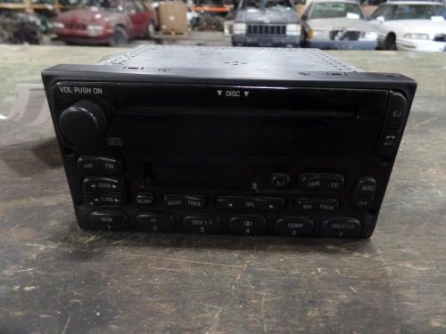 02 03 04 ford ranger audio stereo radio am fm cd tape player unit 2l5t-18c868-ab