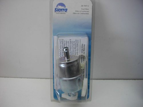 Sierra marine 3/8 inch inline fuel filter 18-7857-1 omc mercruiser jet boat