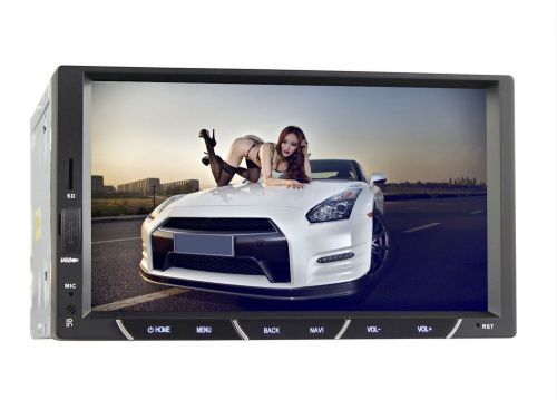 Android 4.4 2din car radio gps stereo wifi 3g bt 1080p dual a9 core 1ghz cpu map