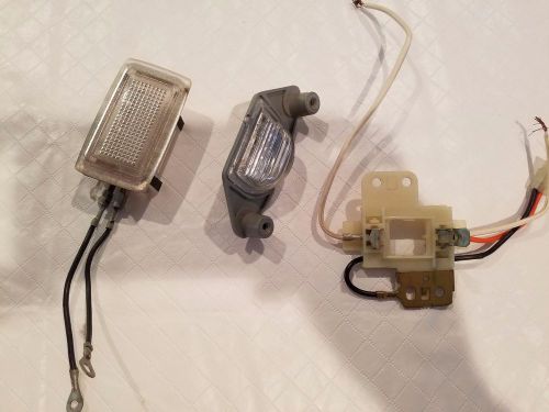 Vintage gm interior light miscellaneous items