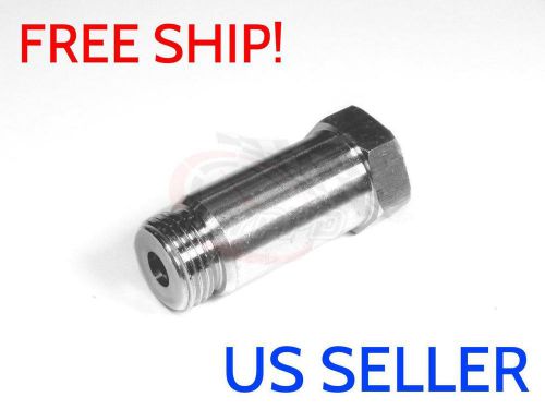 Nyppd 304 stainless steel o2 sensor 2 in extender dry cell h2o hho 18mm 7/8 s.s.