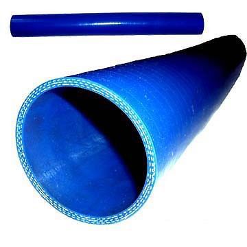 4.5&#034; (114mm) x 2&#039; (61cm) silicone hose intake/intercooler coupler blue
