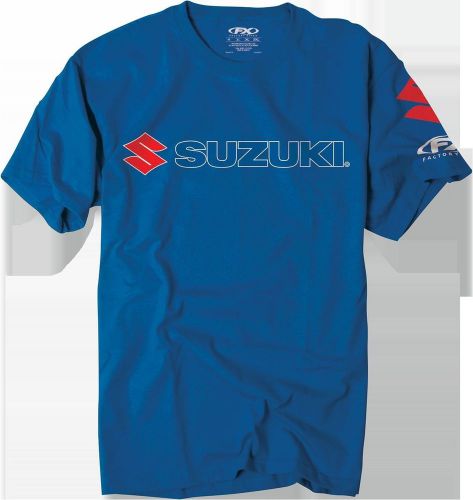 Factory effex-apparel 15-88466 suzuki team tee 2xl blue