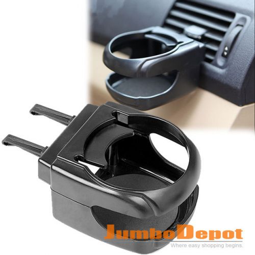 1x car black air-condition vent mount drink cup bottle holder stand clip for bmw