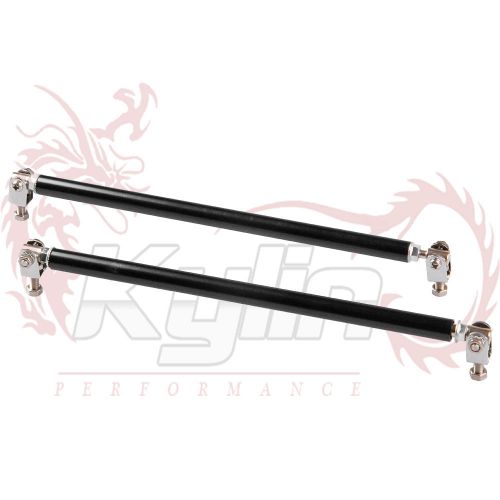 11&#034;-14&#034; front rear frame bumper protector lip rod splitter strut tie bar support