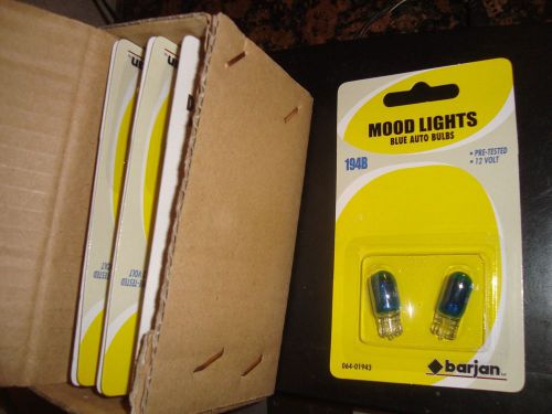 194b (blue) bulbs 6 packs of 2 12 total dash interior car truck restore