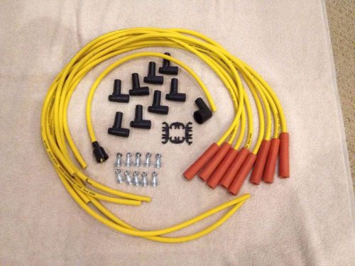 Nos accel 8mm super stock suppression spark plug wires nascar arca late model