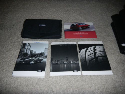 2013 ford focus owners manual set + free shipping